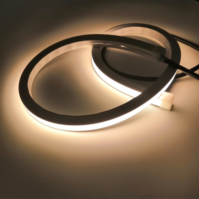 সিলিকন নিয়ন টিউব LED স্ট্রিপ 1212 আউটডোর ডেকোরেশন 24V 14.4W উচ্চ উজ্জ্বলতা