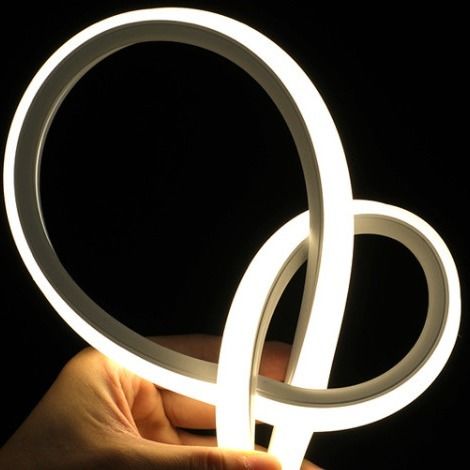 ঘর সাজানোর জন্য 6x12mm বেন্ডেবল LED নিয়ন স্ট্রিপ লাইট 6000k 50mm কাট সাইজ
