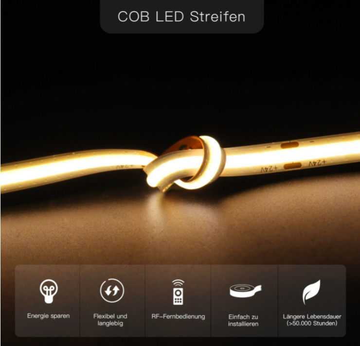 IP20 IP65 LED COB লাইট থাইরিস্টর ডিমেবল ডাবল চেঞ্জ কালার 24V 14.4W