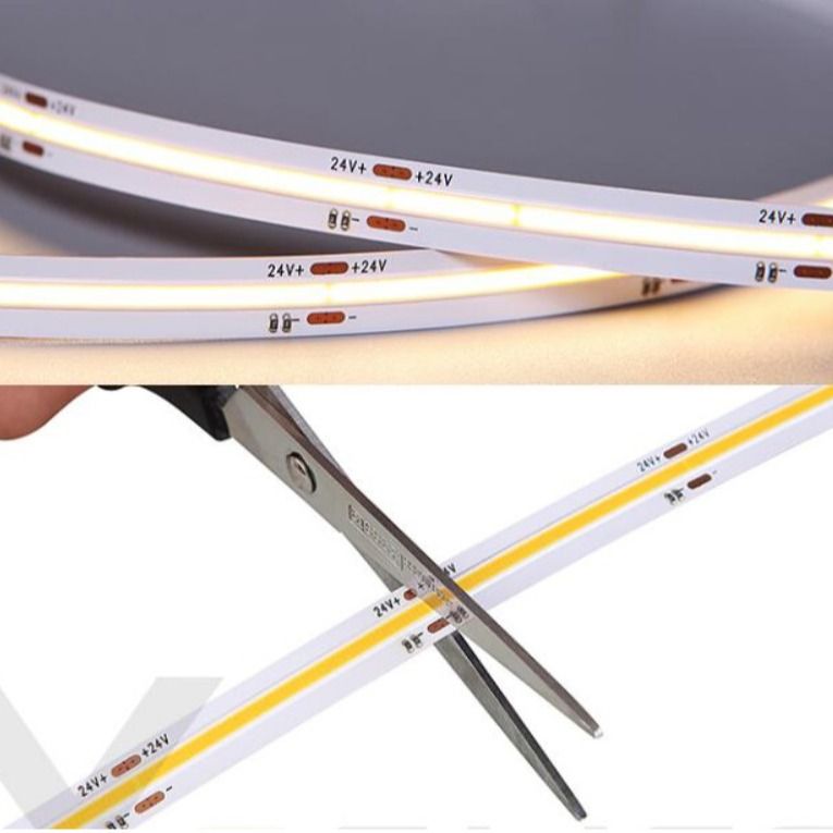 DC 24V LED COB লাইট 14.4W কাটেবল নমনীয় সাজসজ্জার জন্য
