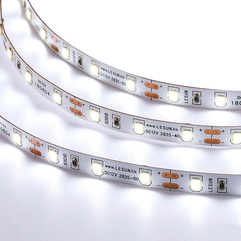 উচ্চ লুমেন LED নিয়ন নমনীয় আলো DC 12V 24V 10W 120leds/M SMD 2835