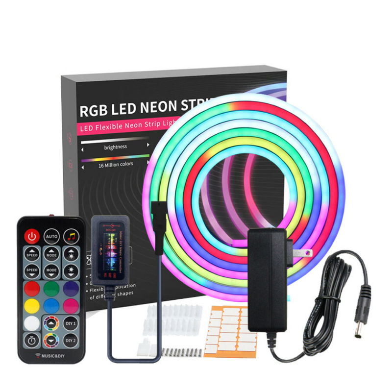 22-24lm/Led সিলিকন নিয়ন স্ট্রিপ হালকা ব্যক্তিগতকৃত LED নিয়ন সাইন বিবাহের সাজসজ্জার জন্য কাস্টম নিয়ন সাইন ইনডোর ওয়াল সাজসজ্জা