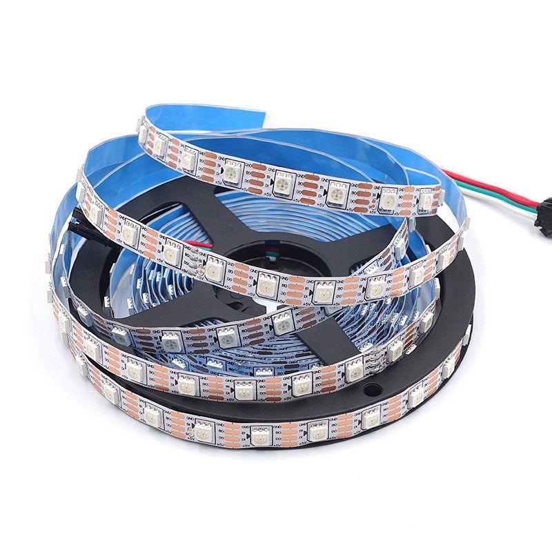 IP67 নমনীয় LED স্ট্রিপ হালকা জলরোধী শীতল সাদা 5050 SMD 5m 12V 300 LEDs বড়দিনের জন্য উজ্জ্বল