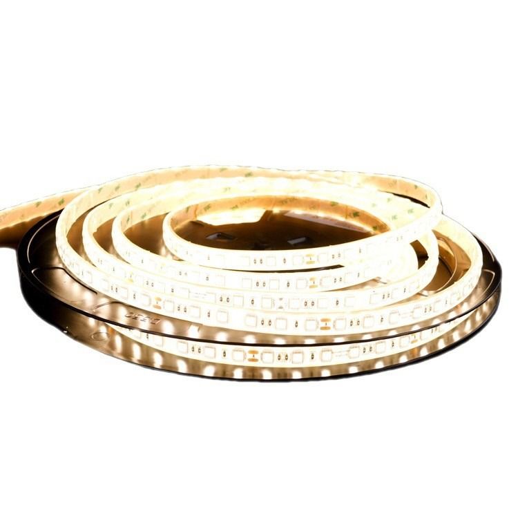 IP67 নমনীয় LED স্ট্রিপ হালকা জলরোধী শীতল সাদা 5050 SMD 5m 12V 300 LEDs বড়দিনের জন্য উজ্জ্বল