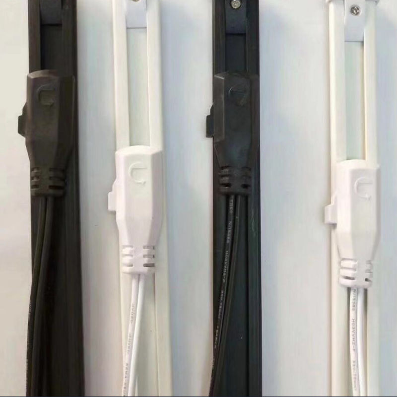 কালো রঙ 24V LED ট্র্যাক হালকা রেল দড়ি হালকা ট্র্যাক