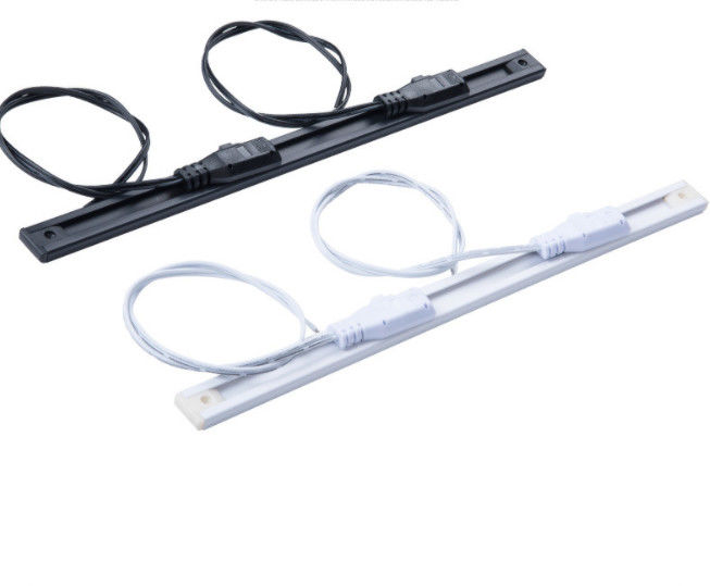 2 তারের LED ট্র্যাক হালকা রেল কালো রঙ 24V 12V LED পাওয়ার ট্র্যাক