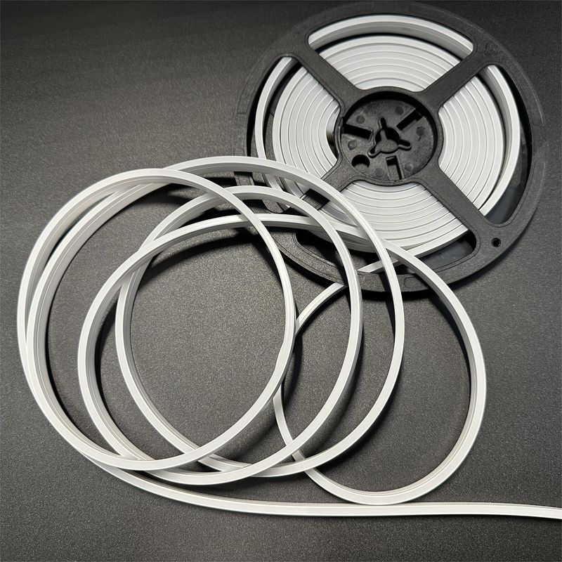 DC 12V 24V IP65 জলরোধী সিলিকন নিয়ন স্ট্রিপ হালকা দ্বৈত রঙের তাপমাত্রা