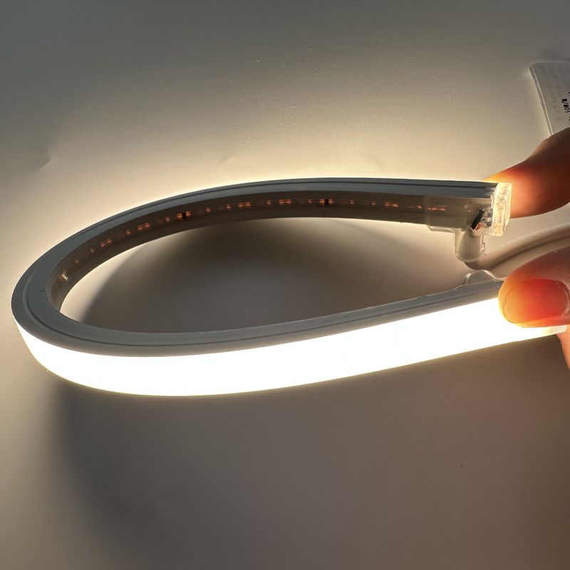 DC 12V / 24V নরম নিয়ন স্ট্রাইপ 120LEDs/M ইনডোর / আউটডোর LED সিলিকন 24V নিয়ন লাইটের জন্য