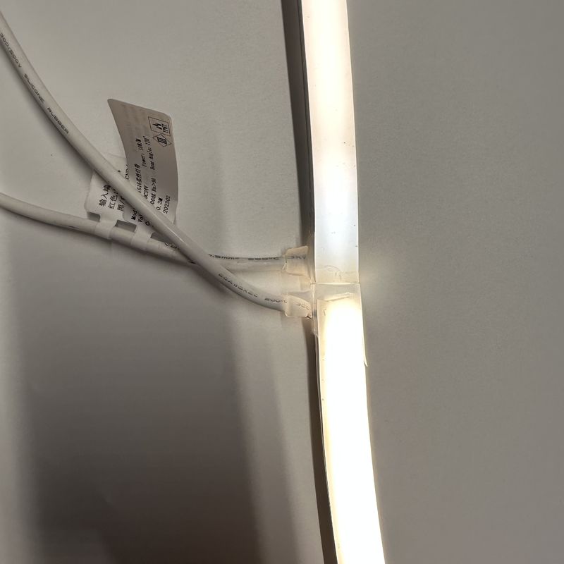 DC 12V / 24V নরম নিয়ন স্ট্রাইপ 120LEDs/M ইনডোর / আউটডোর LED সিলিকন 24V নিয়ন লাইটের জন্য